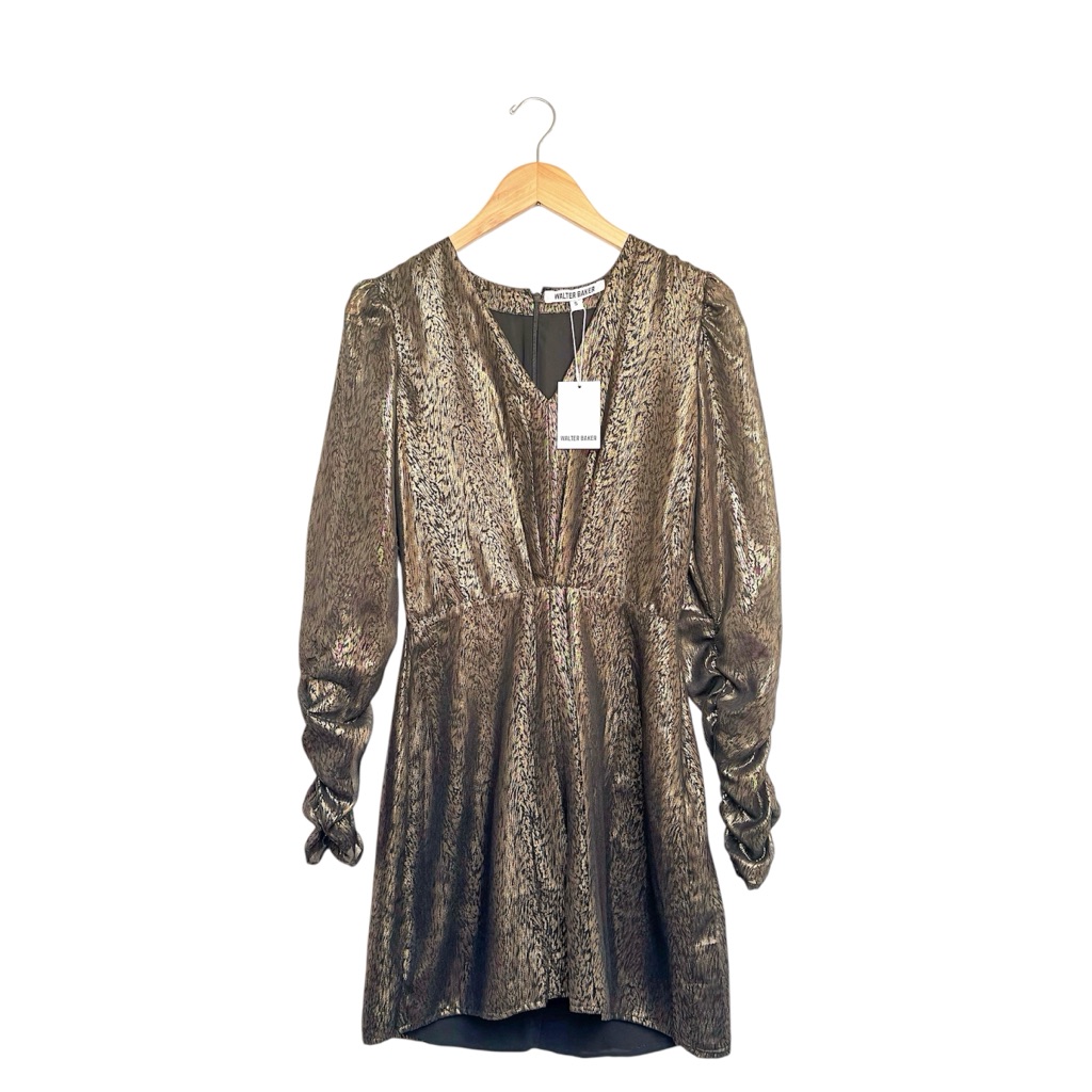Nwt Gold Evening Dress Walter Baker